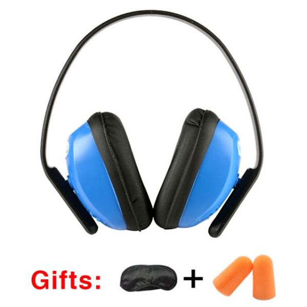 Ear Protectors Noise Soundproof Earmuffs Sleep Headset Protective Ear Defender Muff Protector Height Adjustable