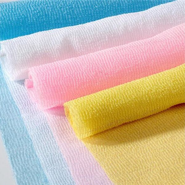 

massage towel beauty skin cloth exfoliating wash cloth body wash towel chamfer towel 4 colos ib331