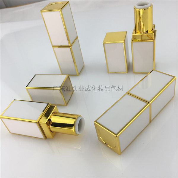 

Square gold edge empty lip tick tube diy homemade lip tick material 12 1mm inner diameter wen4849