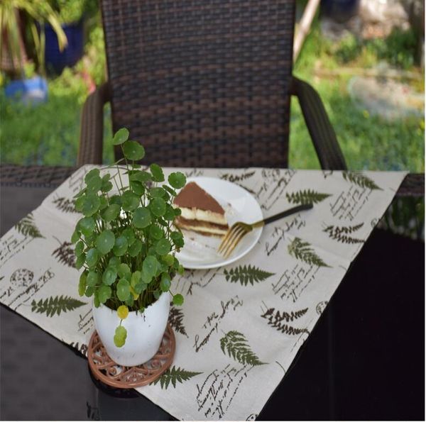 country tree style creative washable non slip heat insulation table mats cotton linen fabric pattern - Kitchen Table Mats country tree style creative washable non slip heat insulation table mats cotton linen fabric pattern - Kitchen Table Mats