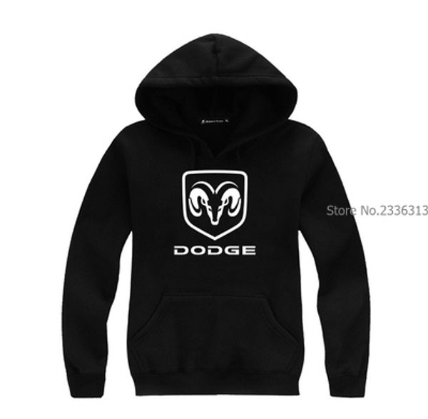 

wholesale- car fans autumn and winter hooded dodge sweatshirt specials coats fashion jacket, Black