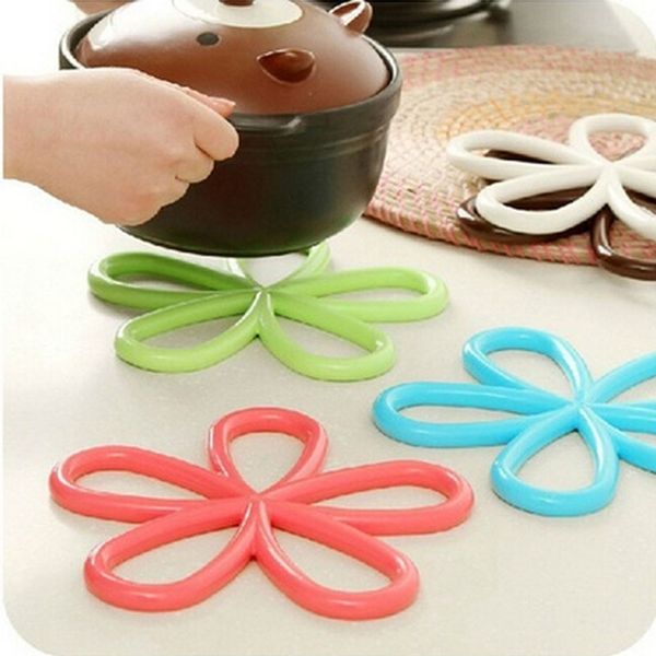 

wholesale- 1pcs beautiful silicone round table heat resistant mat cup coffee cushion placemat pad pvc pot marca dragon circular