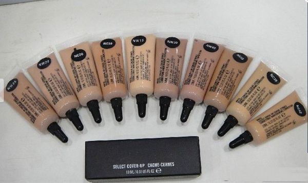 

Free Shipping New Makeup Face Select Cover-up Cache-cernes Concealer !10ml(10Pieces/Lot)