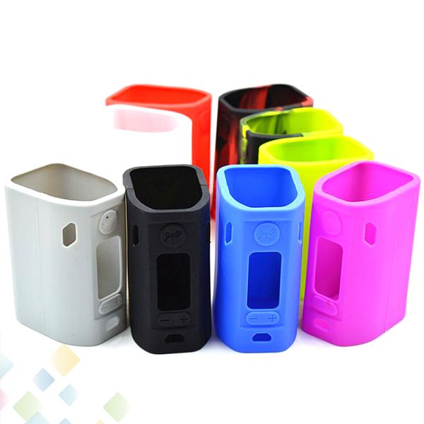 

Colorful RX300 Silicone Case Protective Sleeve Cover for Wismec Reuleaux 300W Mod High quality E Cigarette DHL Free