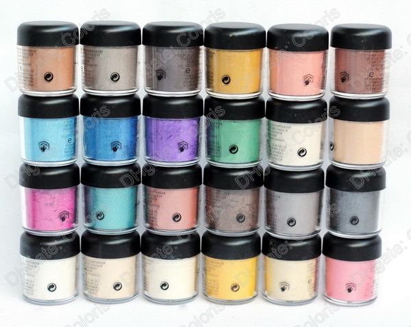 

makeup matte pigment loose eyeshadow pigments 7.5g loose single eye shadow with english name 15pcs