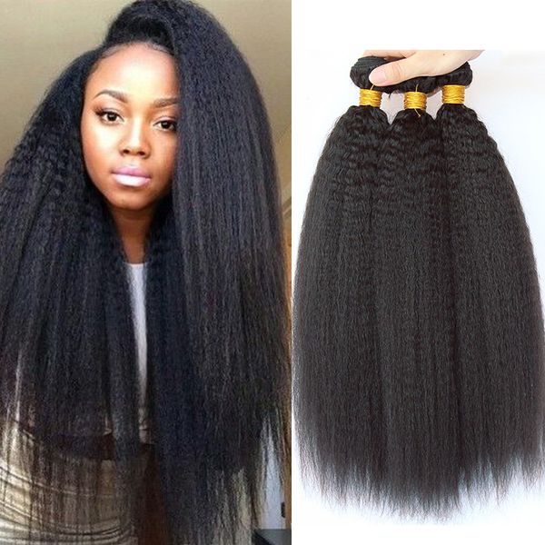 Factory Price Brazilian Virgin Hair Kinky Straight Unprocessed