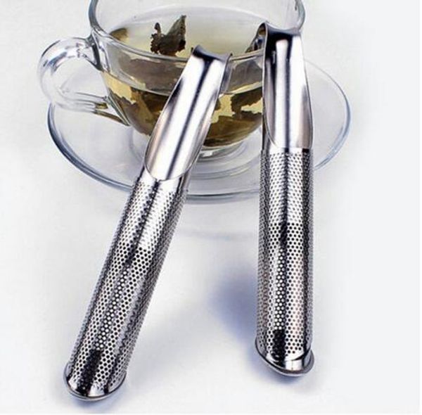 

новый из нержавеющей стали трубы дизайн ситечко чай infuser сенсорный чувствовать себя хорошо держатель инструмент чайная ложка infuser филь