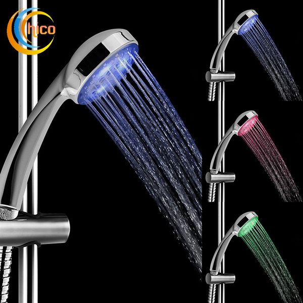 2019 Led Water Shower Head Stainless Steel Set Bathroom Shower