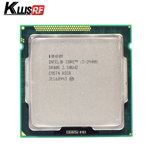 Процессор Intel i5 2400S, четырехъядерный, 2,5 ГГц, LGA 1155, TDP: 65 Вт, 6 МБ кэша, процессор i5-2400S для настольных ПК