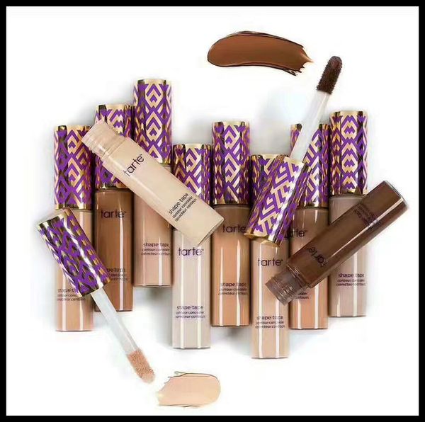 

New makeup hape tape concealer contour 12 color box 10ml contour concealer fair light medium tan light and deep