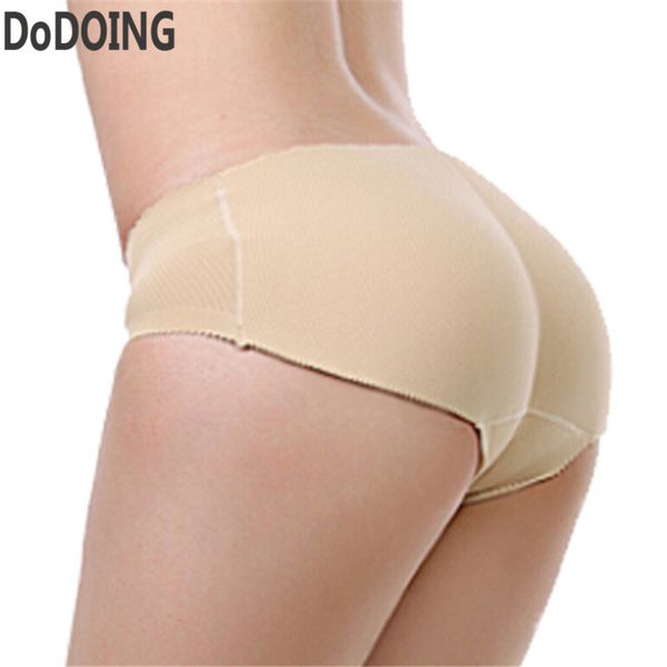 

wholesale- latex waist trainer butt lifter panties women underwear slimming pants fake ass booty padded panty ass enhancer up hips, Black;white