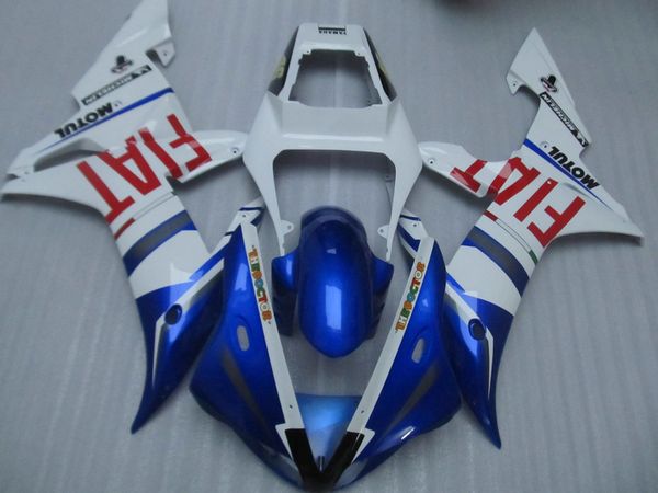 

7gifts fairing kit for yamaha yzf r1 2002 2003 blue white fairings set yzf r1 02 03 nx38