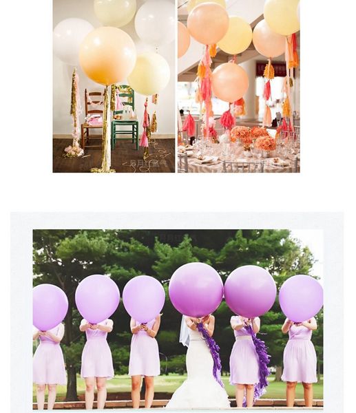 36 Inch Latex Balloons Wedding Decoration Birthday Party Christmas