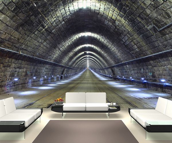 Gratuit Images Acheter Espace 3d Decale Papier Peint Tunnel Photo Papier Peint le plus cool par