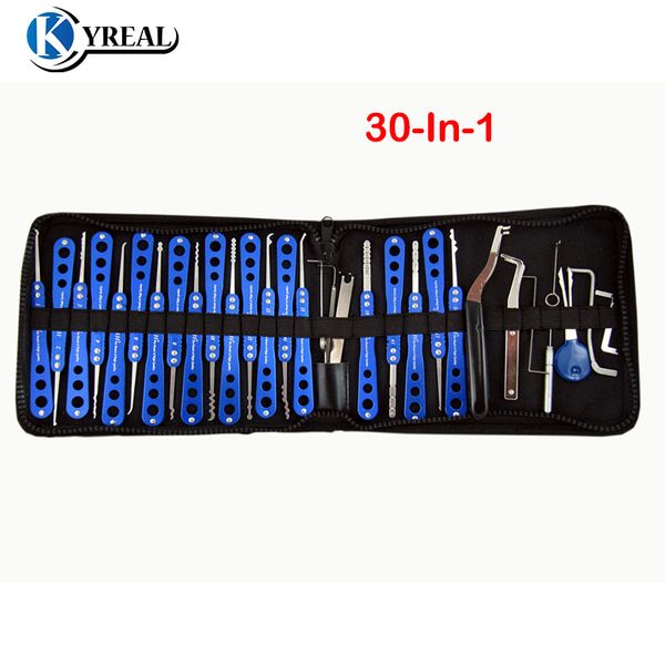 Locksmith Tools Car House Door Lock Pick Tool 30 In 1 Unlock Tool