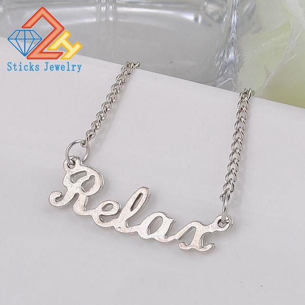 

relax any personalized name necklace alloy pendant alison font fascinating pendant 120piece can custom name necklace, Silver