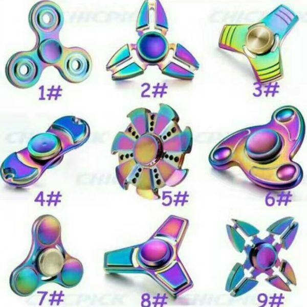 oil slick fidget spinner