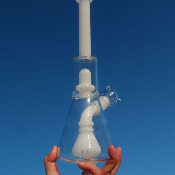 Bubbler Glasbongs Wasserpfeifen wissenschaftliche Bubbler Perkolator Wasserpfeife 18,8 mm Außengelenk Wasserpfeifen