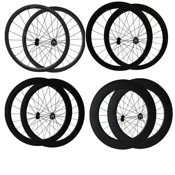 

Only 1080g ultra light carbon wheel 24mm 38mm 50mm 60mm 88mm carbon clincher tubular wheel et road bike bicycle wheel