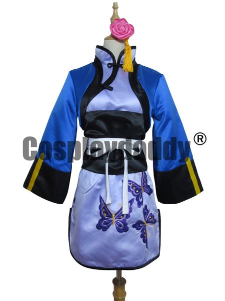 Costume cosplay del partito del vestito cheongsam delle ragazze di Black Butler Ran mao