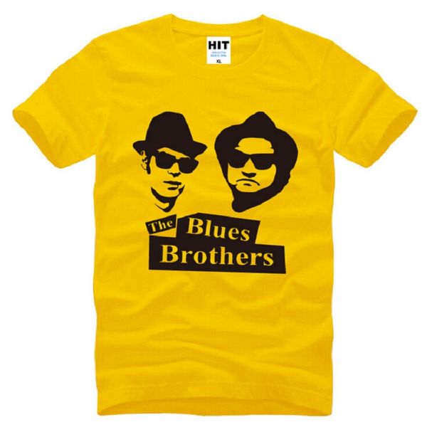 

new summer the blues brothers t shirts men cotton short sleeve jake and elwood men's t-shirt fashion film music male tees big size, White;black