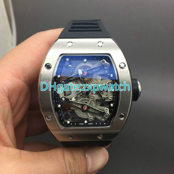 

The high-end brand men's automatic mechanical watches luxury watches stainless steel case with rubber watchband clock