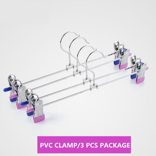 

anti-skiding trousers rack trousers clamp 3 pcs package pants rack