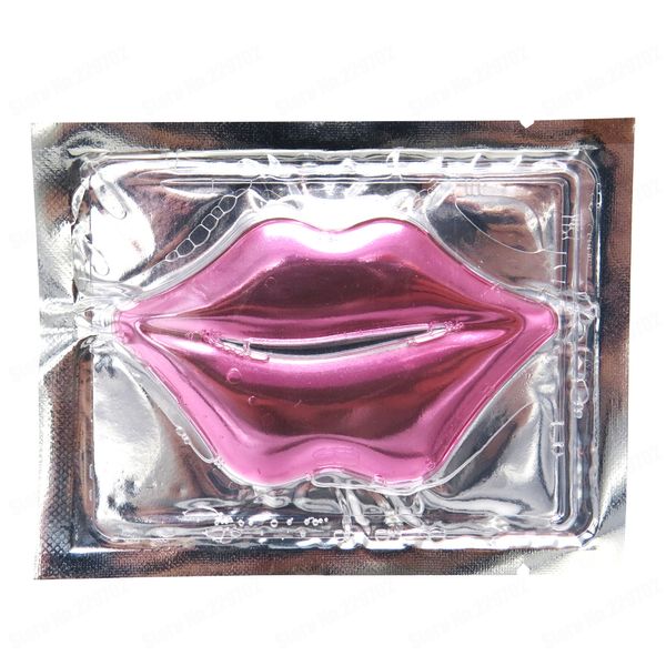 

wholesale-10 pcs/lot new red wine anti-wrinkle lip mask moisture collagen crystal lip mask patch blank neutral packing pink gel lip mask