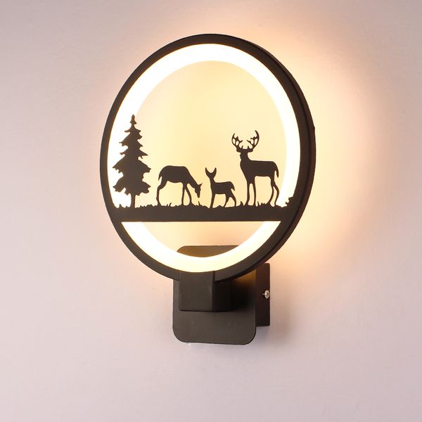 

indoor living room moon concept solar eclipse wall lamp nordic aisle stairs bedroom bedside vintage sconces mounted lighting corridor stairs