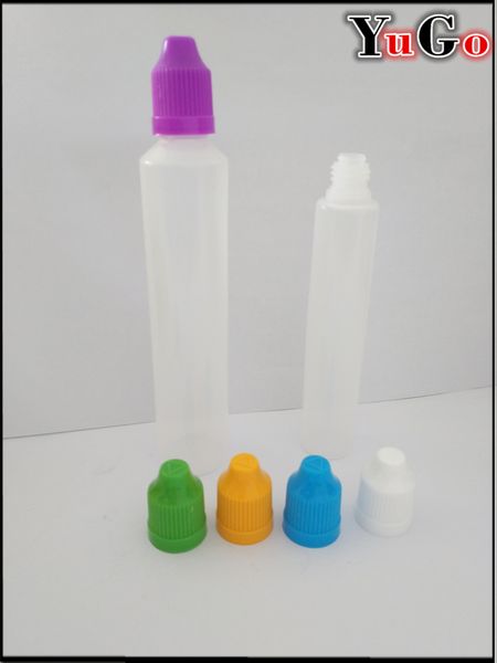 

PR-7# - PE Unicorn бутылки 30 мл 60 мл E жидкость бутылка с ребенком доказательство крышки и длинные тонкие советы ручка форма бутылки