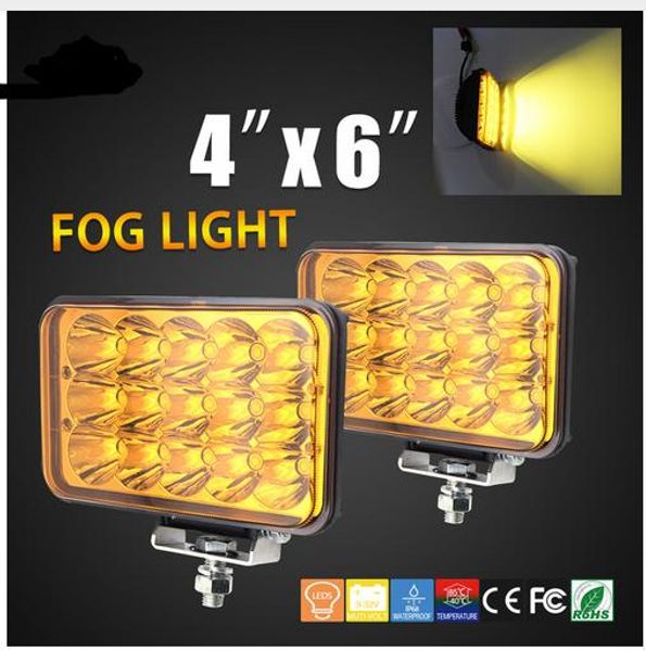 

4x6 светодиодная фара hi / lo герметичная фара cytal clear headlamp h4 rectangle 6-дюймовый светодиодные фары для ford mustang 1979-1993