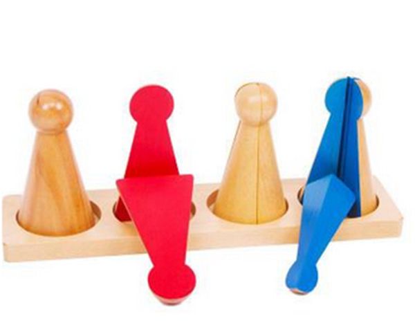 

новый ребенок игрушка монтессори семьи версия мелкой фракции кегли с лотком древесины ранних дошкольных детей