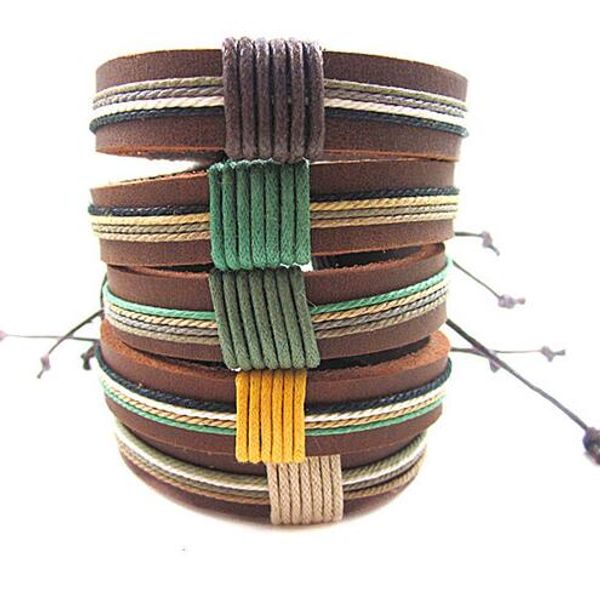 

brand new thick handmade bracelet couple bracelet multicolor fb087 mix order 20 pieces a lot charm bracelets, Golden;silver