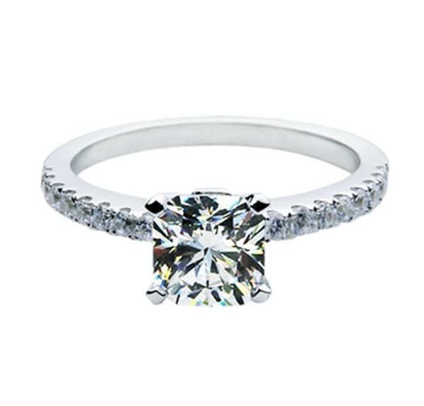 bague or blanc diamant synthetique bague or blanc diamant synthetique