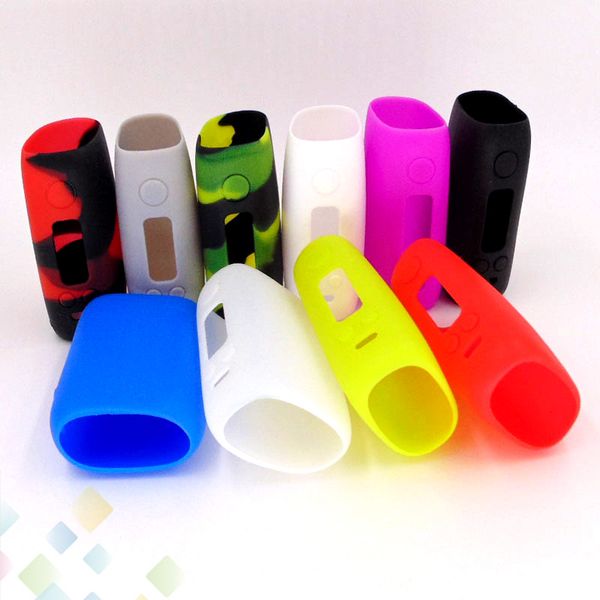 

Best Sigelei Swallowtail 75A MOD Silicon Case Sigelei 77W Skin Cases Colorful Soft Silicone Sleeve Cover Protective Skin DHL Free