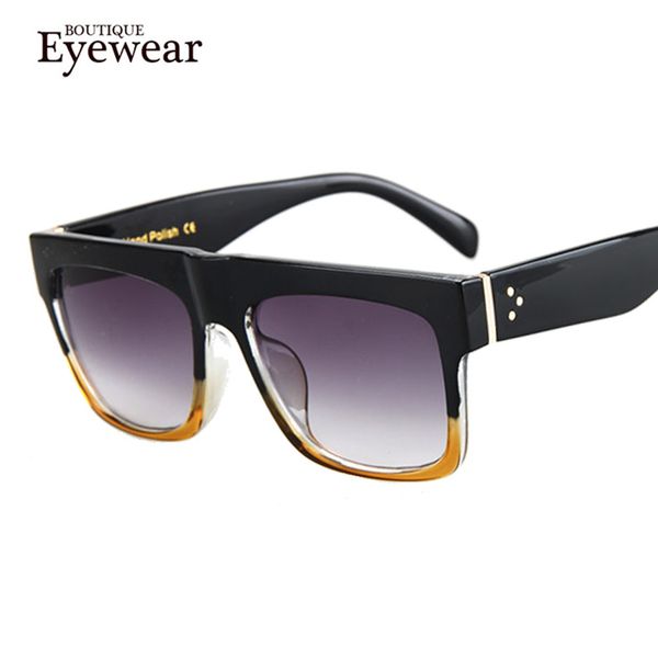 

wholesale- boutique men brand sun glasses women uv400 square celebrity fashion sunglasses, White;black