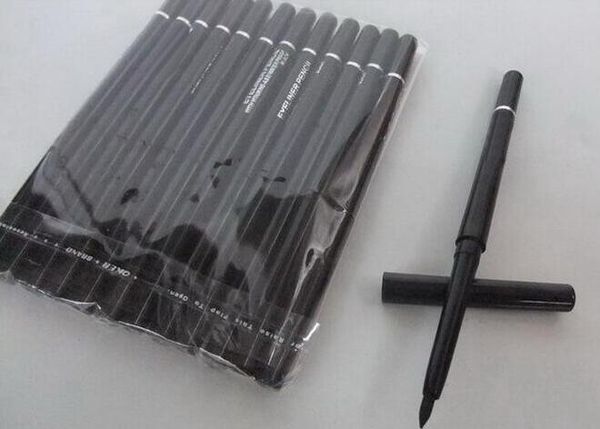 O ENVIO GRATUITO de Alta qualidade Best-Seller Produtos Mais Novos automático de rotação preto e marrom eyeliner caneta presente