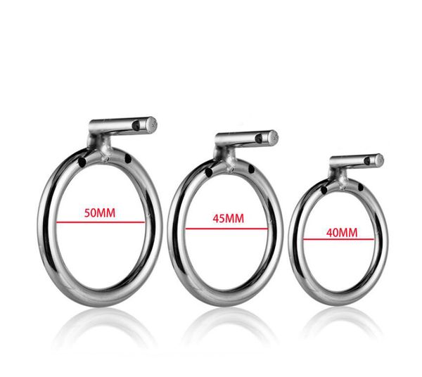 

metal chastity for ring male cock device for sizes cock cage, 3 part ring choice kupqj