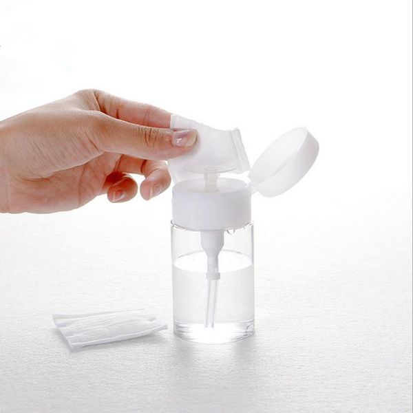 

100ml dispenser nail polish liquid alcohol remover cleaner pressure bottle nail art tools fast shipping f2017585