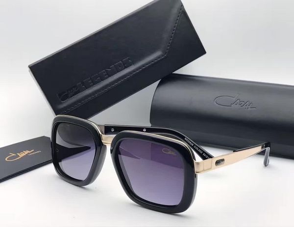 

2017 vintage men 628 legend black gold sunglasses fashion sunglasses brand new with box, White;black