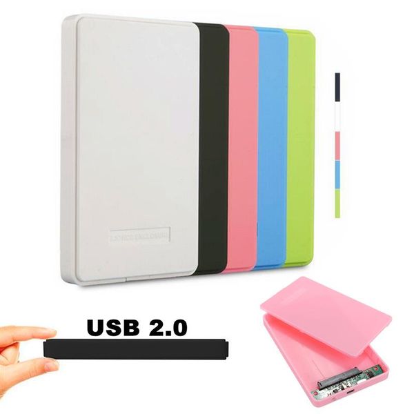 

screwless usb 2.0 480mbps корпус случае коробка мобильный диск для hdd ssd ноутбук 2.5