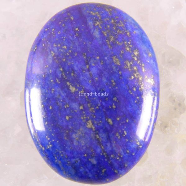 

wholesale- fashion jewelry natural stone blue lapis lazuli cab cabochon 1pcs k1679, Bronze;silver