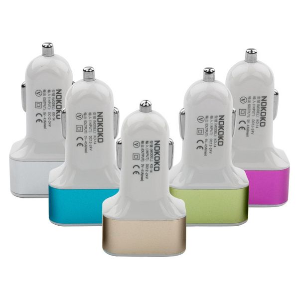 

Car charger 3 u b port dc car charger power adapter for iphone 4 5 6 7 for ipad am ung galaxy 4 6 7 edge mp3 peaker gp