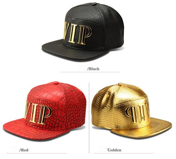 

new faux cat letter outdoor men hop casual vip letter baseball fashion pu street leather caps vip hip hats gold/black snapback shkfl