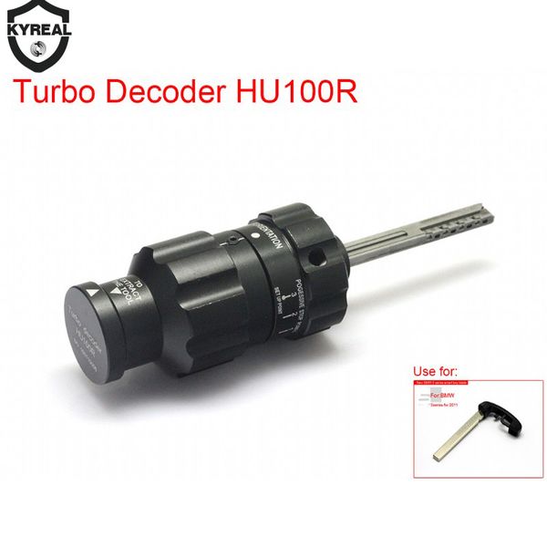 TURBO DECODER HU100R V.2 pour outils de serrurier d'ouvre-porte de voiture BMW