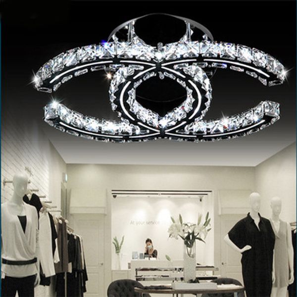 

Luxury led cry tal chandelier light fixture k9 cry tal chandelier ceiling lamp lu tre de cri tal for living room foyer re taurant