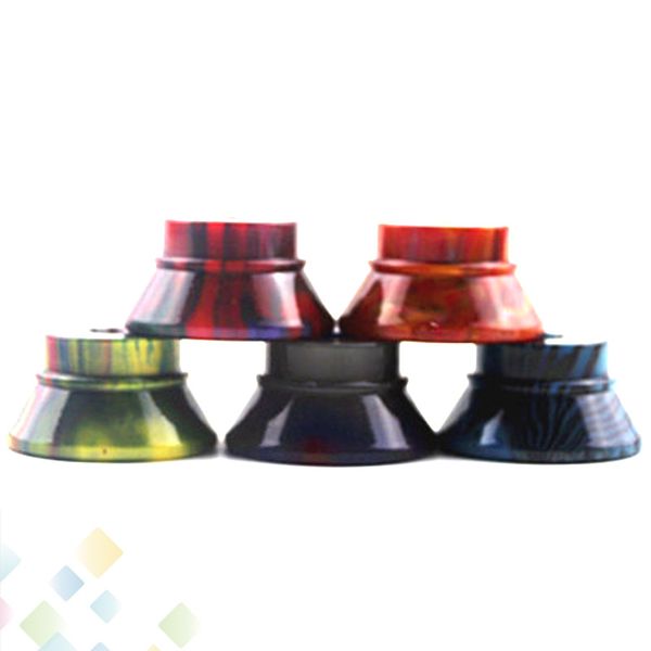 

Colorful Clearomizer Base Atomizer Stand Epoxy Resin Holder with 510 Thread Screw Suit for 510 Atomizer E Cigarette DHL Free