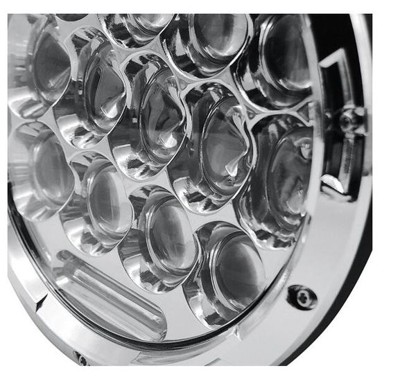 50 Nuances De Grey Version Longue Durée Boîtier de lampe + support 6500K Lumière Blanche Froide H4 7 Pouces