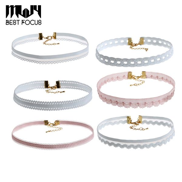 

MLJY женщин кружева Чокеры крутящие моменты модные Bijoux Femme кружева Чокеры ожерелья