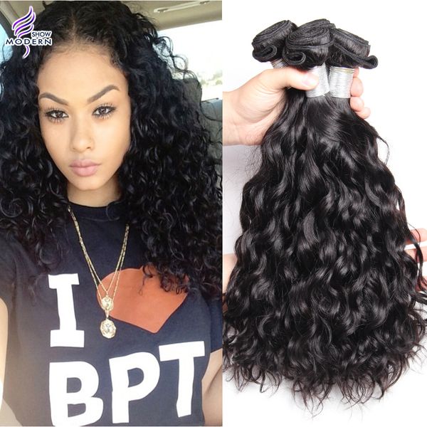New Arrival Brazilian Water Wave 3 Bundles Human Hair Bundles